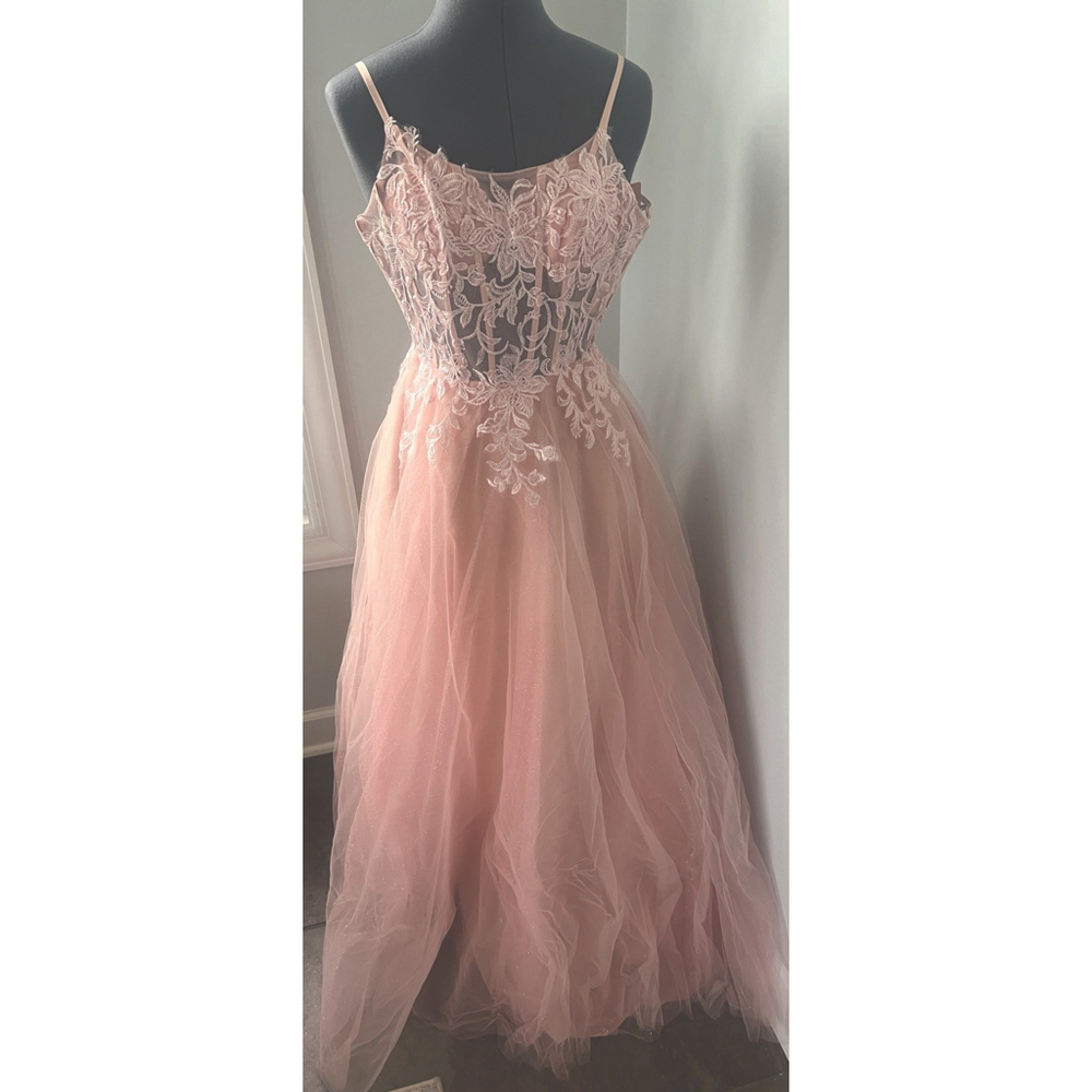 Stacees NWT Size 0 Blush Pink Tulle Skirt
Formal Princess Dress Ballgown